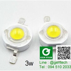 LED 2P 3W Warm white Pack 5