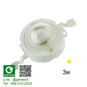 LED 2P 3W เหลือง Pack 4