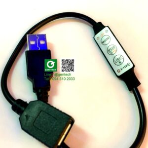 สายControlสายดำ หัวUSB 5V