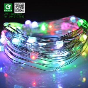 ไฟลวด 5m USB RGB