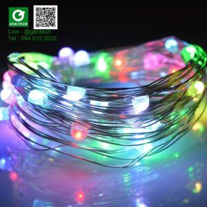 ไฟลวด 10m USB RGB