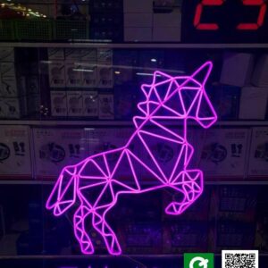 ป้ายไฟสั่งทำแบบ Neon Flex 12v ขนาด 59x60cm